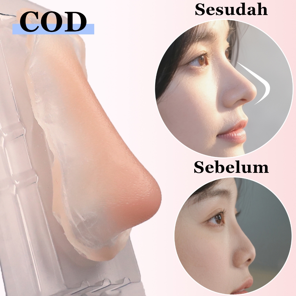 Cosplay Anime Hidung Palsu Silikon Tempel Alat Pemancung Hidung Mancung Nose Up 3D SFX Makeup G
