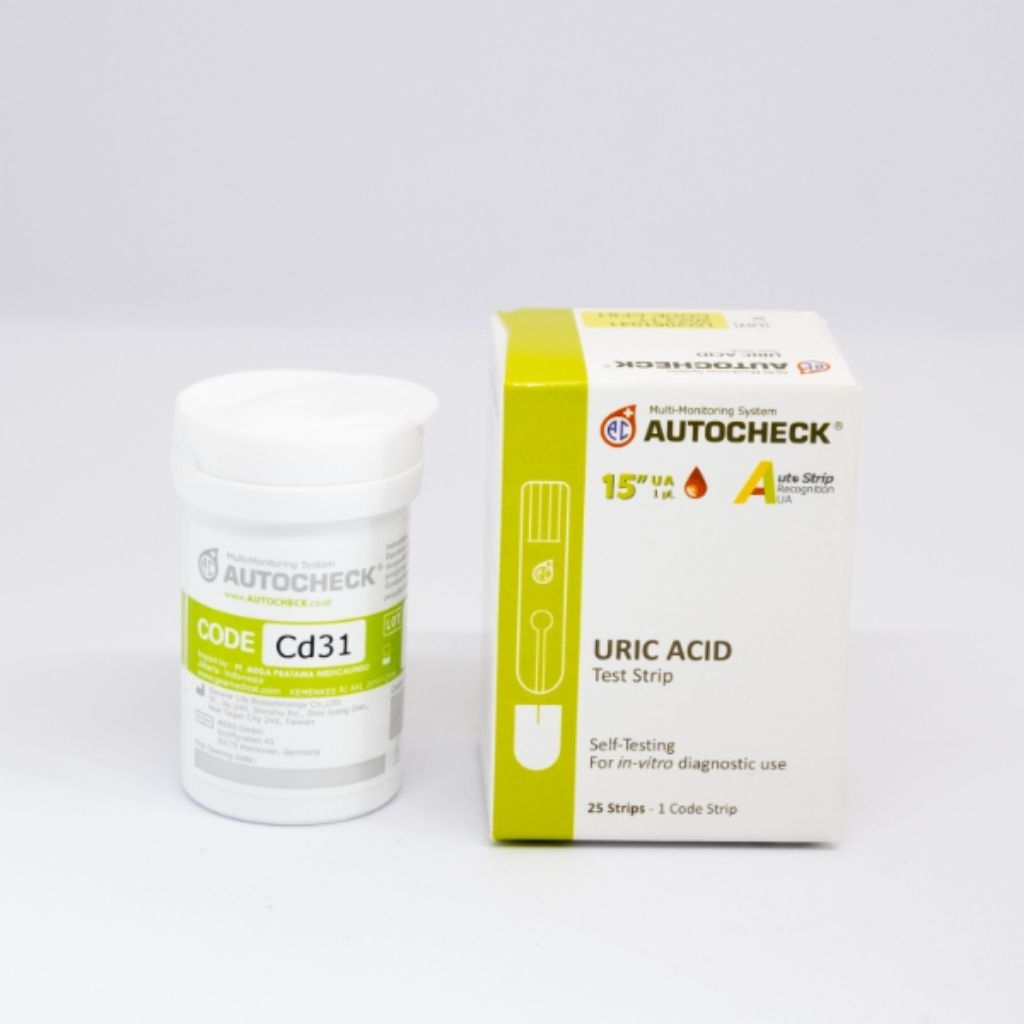 Autocheck Asam Urat Autocheck Urid Acid Strip Autocheck Asam Urat Strip Autocheck Urid Acid