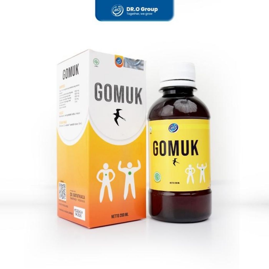 Madu Gomuk 200ML - Gomuk Herbal - 1 botol madu gomuk