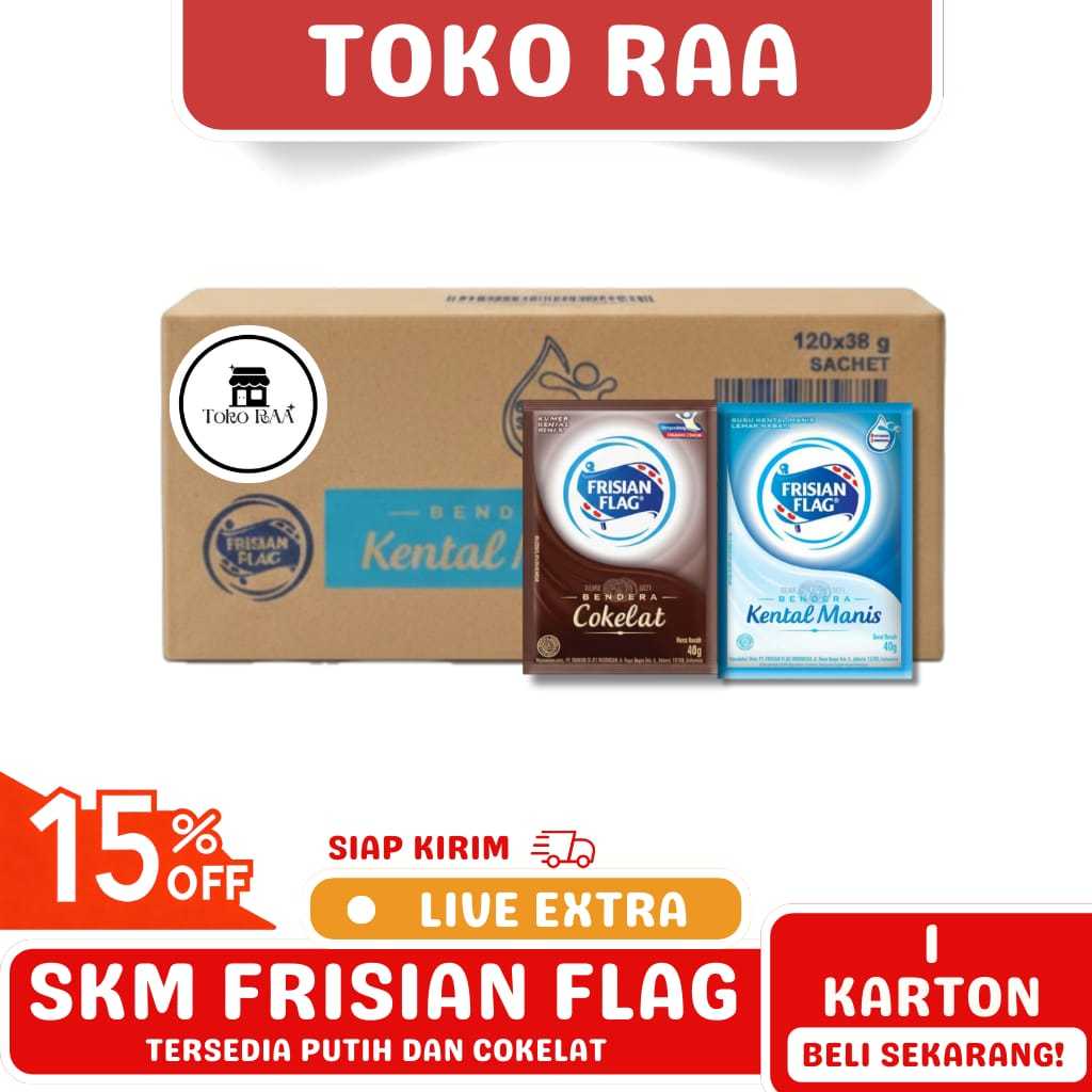 SUSU BENDERA FRISIAN FLAG 1DUS 120 SACHET