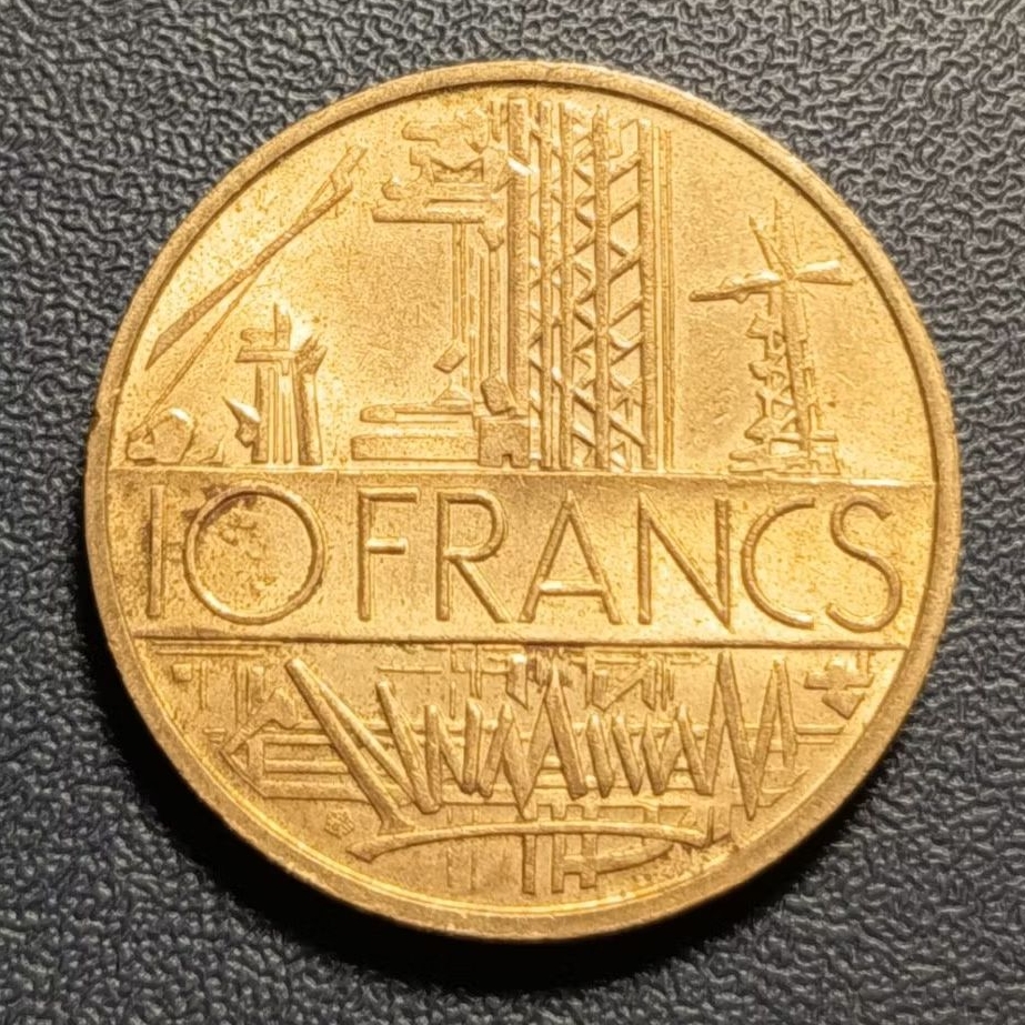 Koleksi Koin Asing France 10 Francs