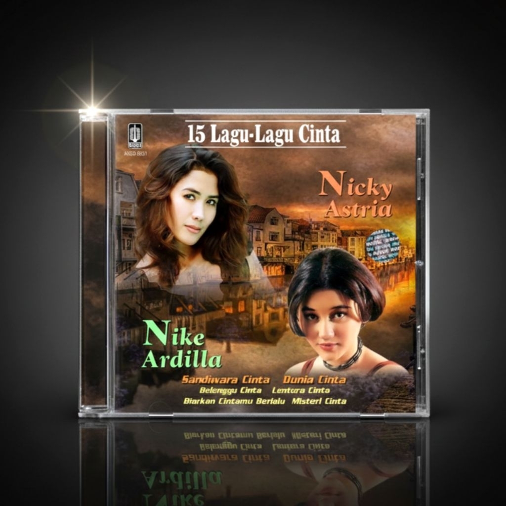 CD 15 Lagu Cinta Nicky Astria dan Nike Ardilla