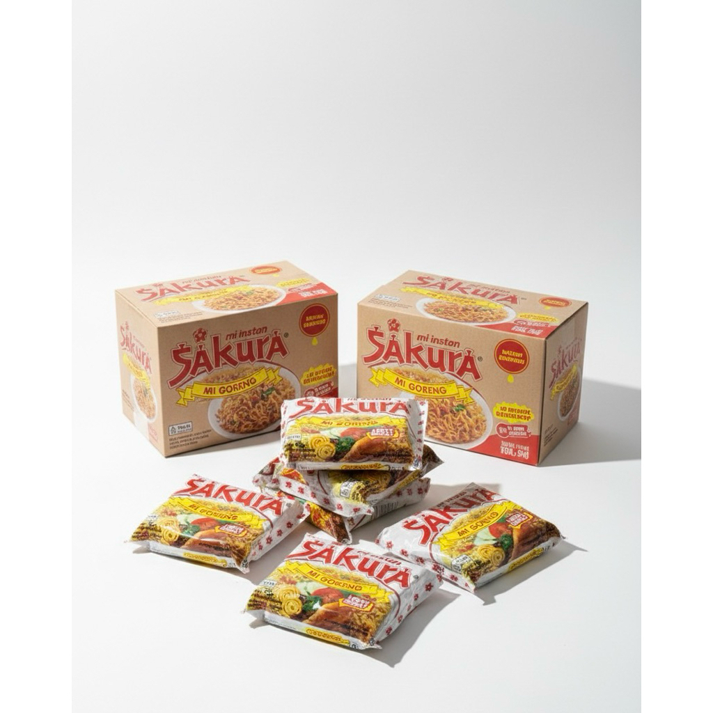 Mie Instan Sakura kuah kaldu