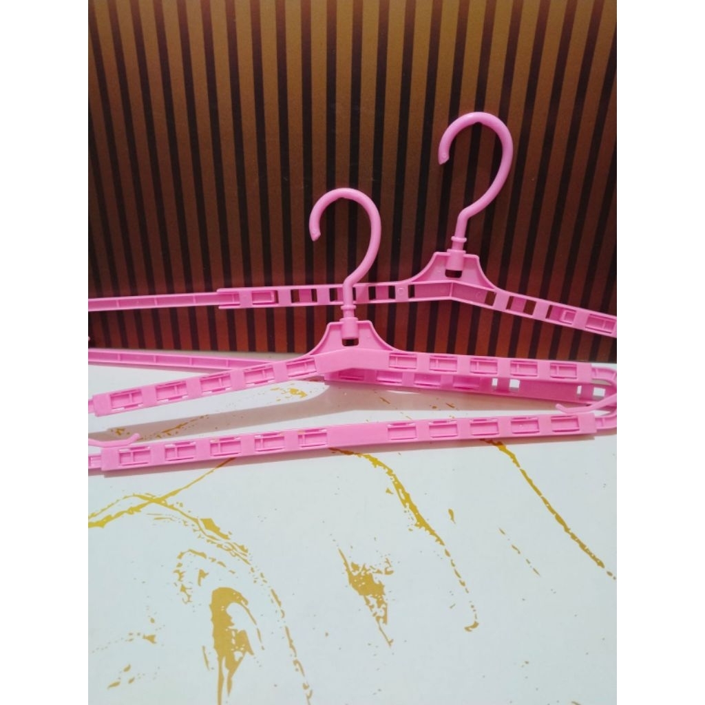 Gantungan tarik/ hunger tarik jemuran baju isi 5 pc