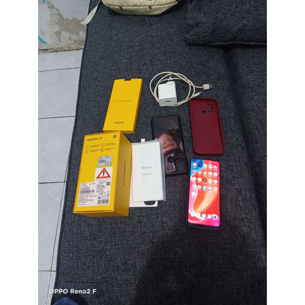 Realme c17 Ram 6/256GB mulus komplit