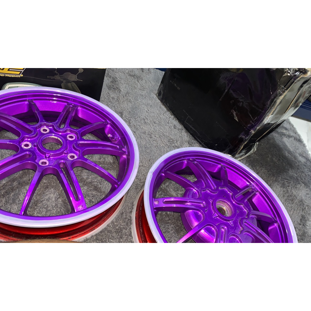 velg riezto drag vespa sprint primavera ring 12 purple