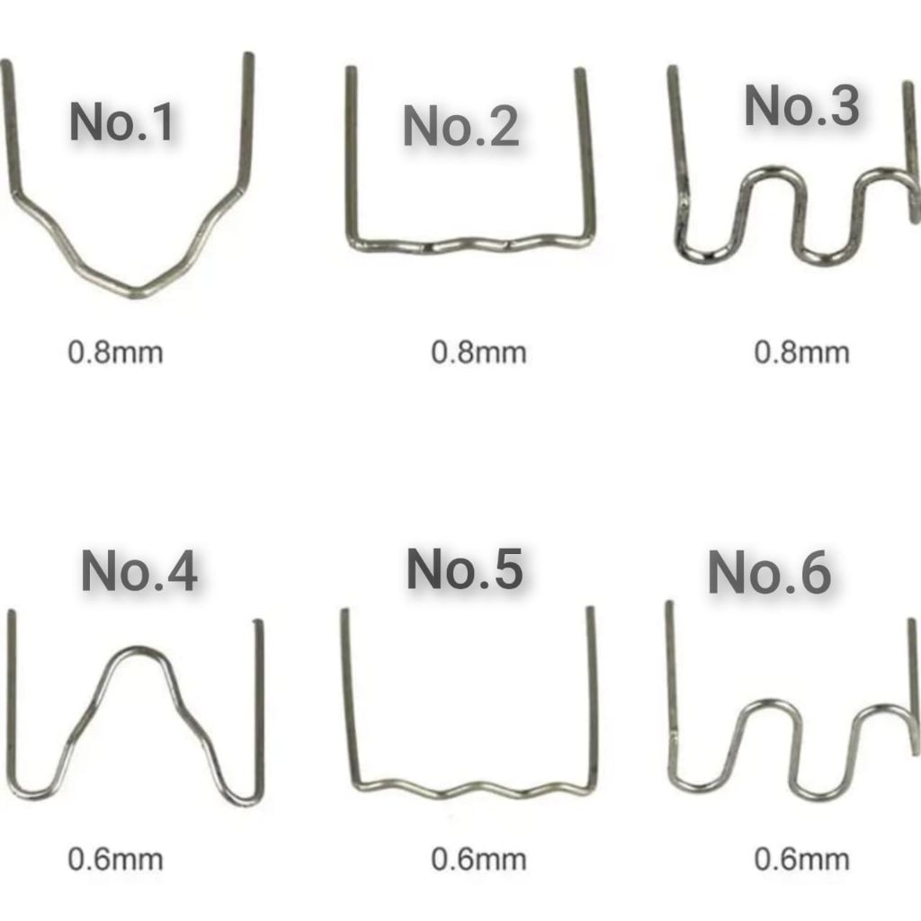 kawat las plastik kawat stapler jahit plastik isi 500pcs