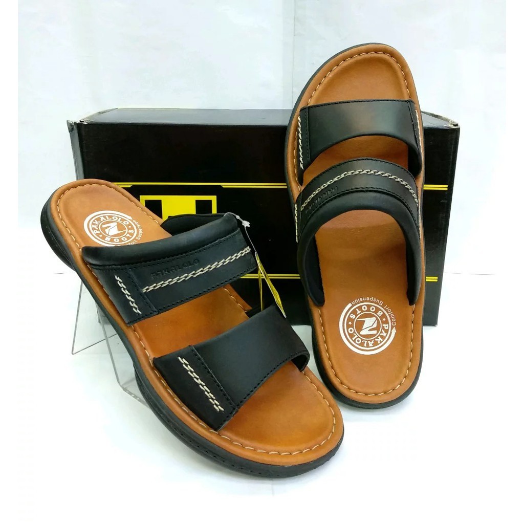 Sandal Pria Kulit Pakalolo N-0875 Original Sandal Pria Pakalolo Sendal Kulit Asli Sandal Casual