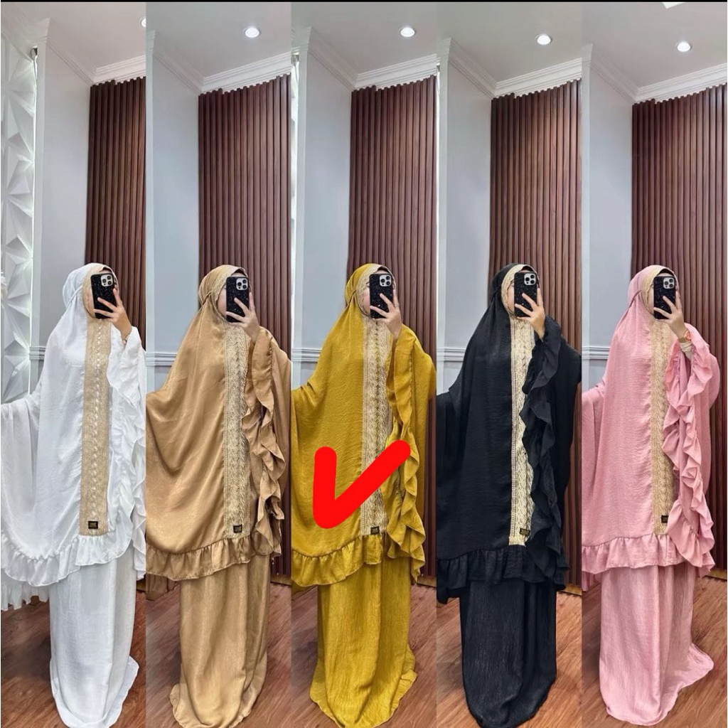 Mukena Terbaru 2026 Bahan Rayon Twill