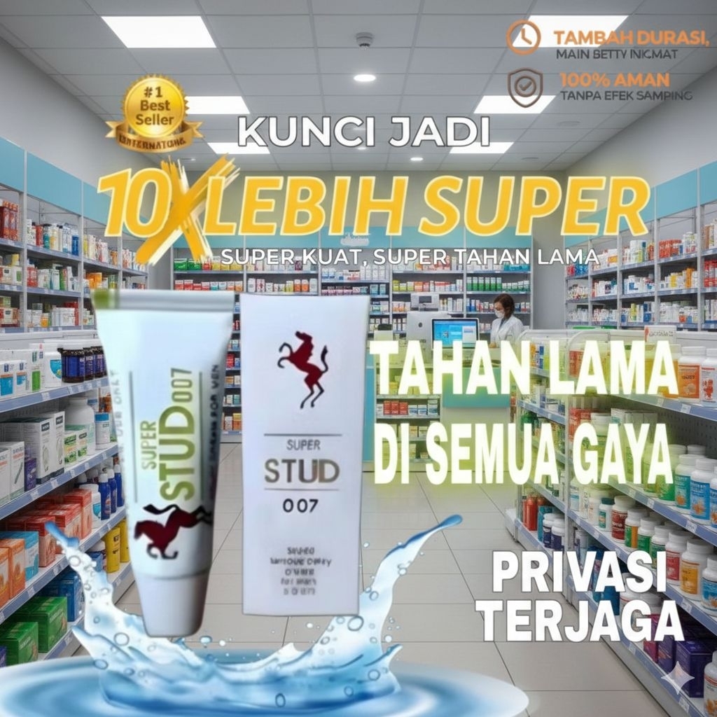 stud 007 Original Cream Oles 100% Herbal Pria