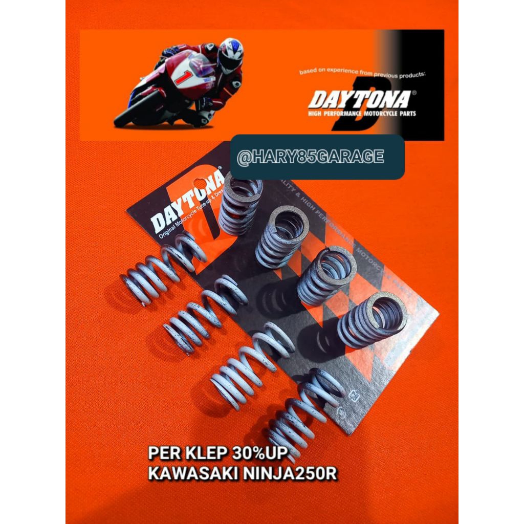 PER KLEP DAYTONA RACING KAWASAKI NINJA250R KLX150 UP30% HARDER ORIGINAL