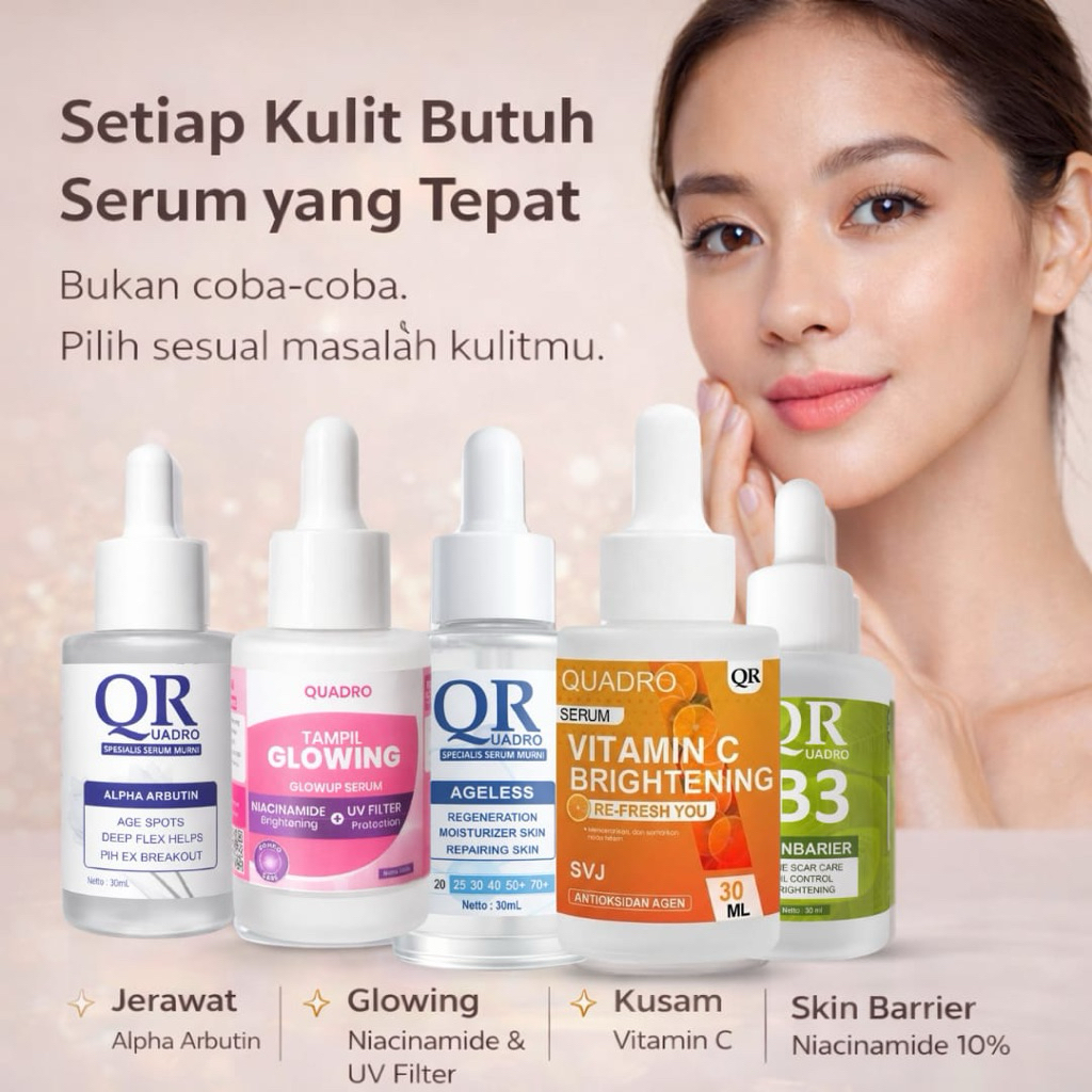 QUADRO CLINICAL SERUM SERIES  (tersedia 6 varian)