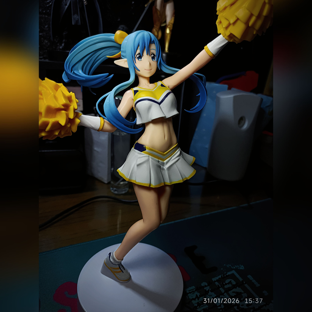 Banpresto EXQ Figure Asuna Cheerleader Sword Art Online SAO