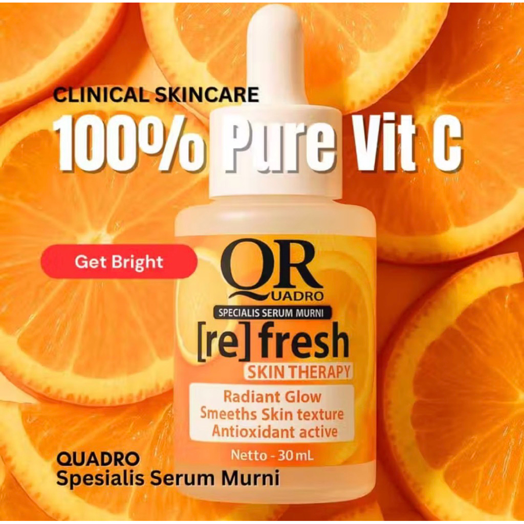 QUADRO SERUM VIT C 30ml KEMASAN BARU