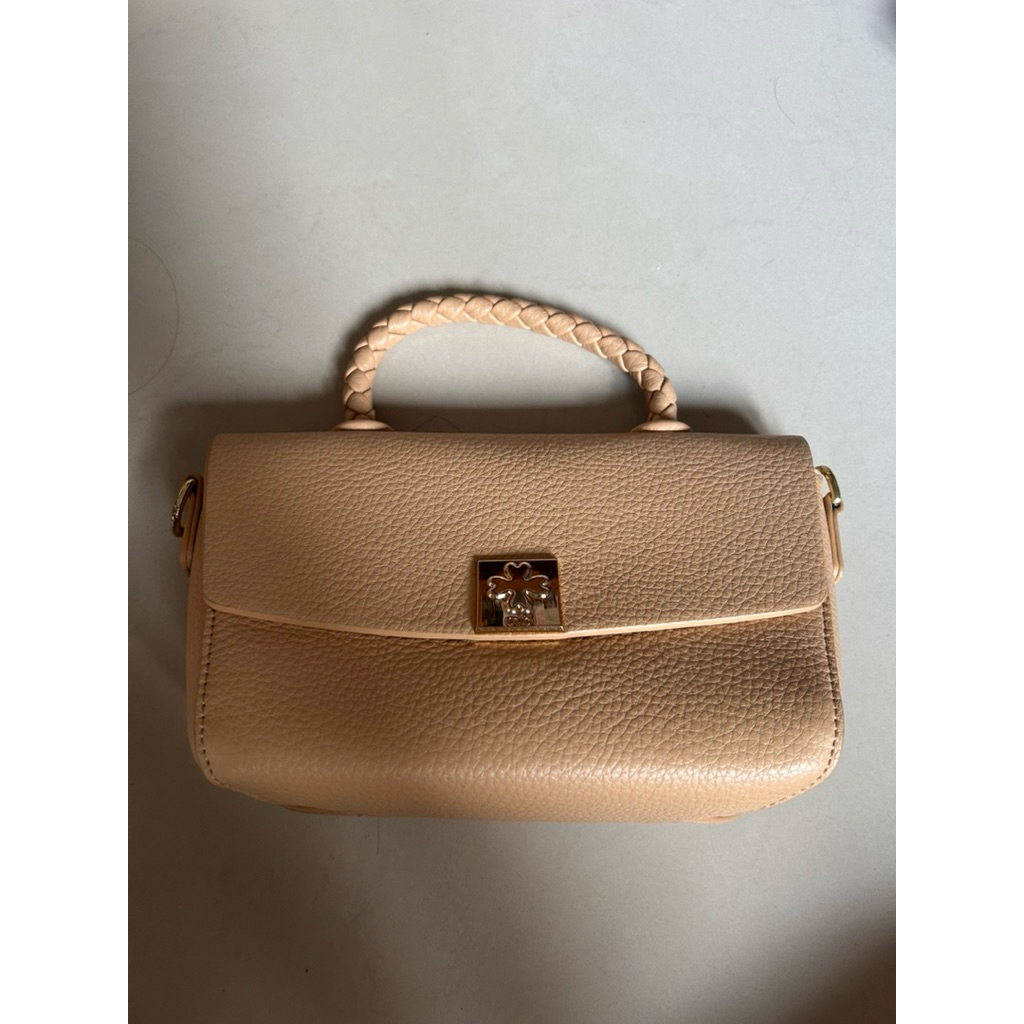 PRELOVED Everbest Tas Clutch Party Kondangan Wedding Clover Dress Wanita Woman Bag