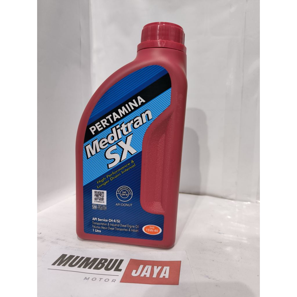 Oli Diesel Pertamina Meditran SX SAE 15W-40 1 Liter