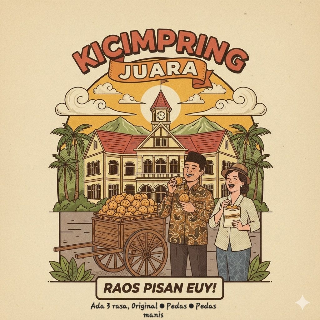 Kicimpring singkong opak singkong