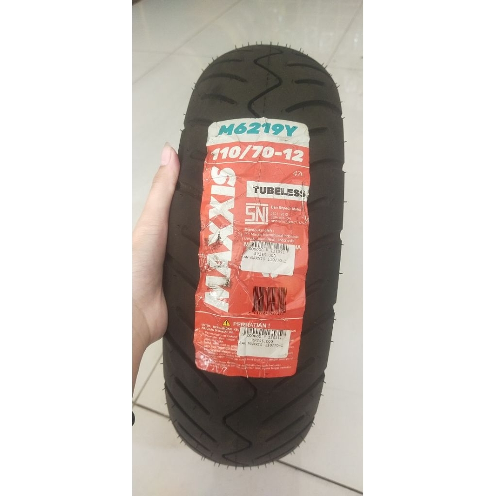 BAN MAXXIS TUBELESS RING 12