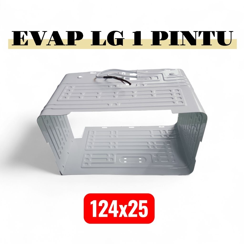 EVAPATOR EVAP KULKAS LG 1 PINTU 124X25 BEKAS ORI