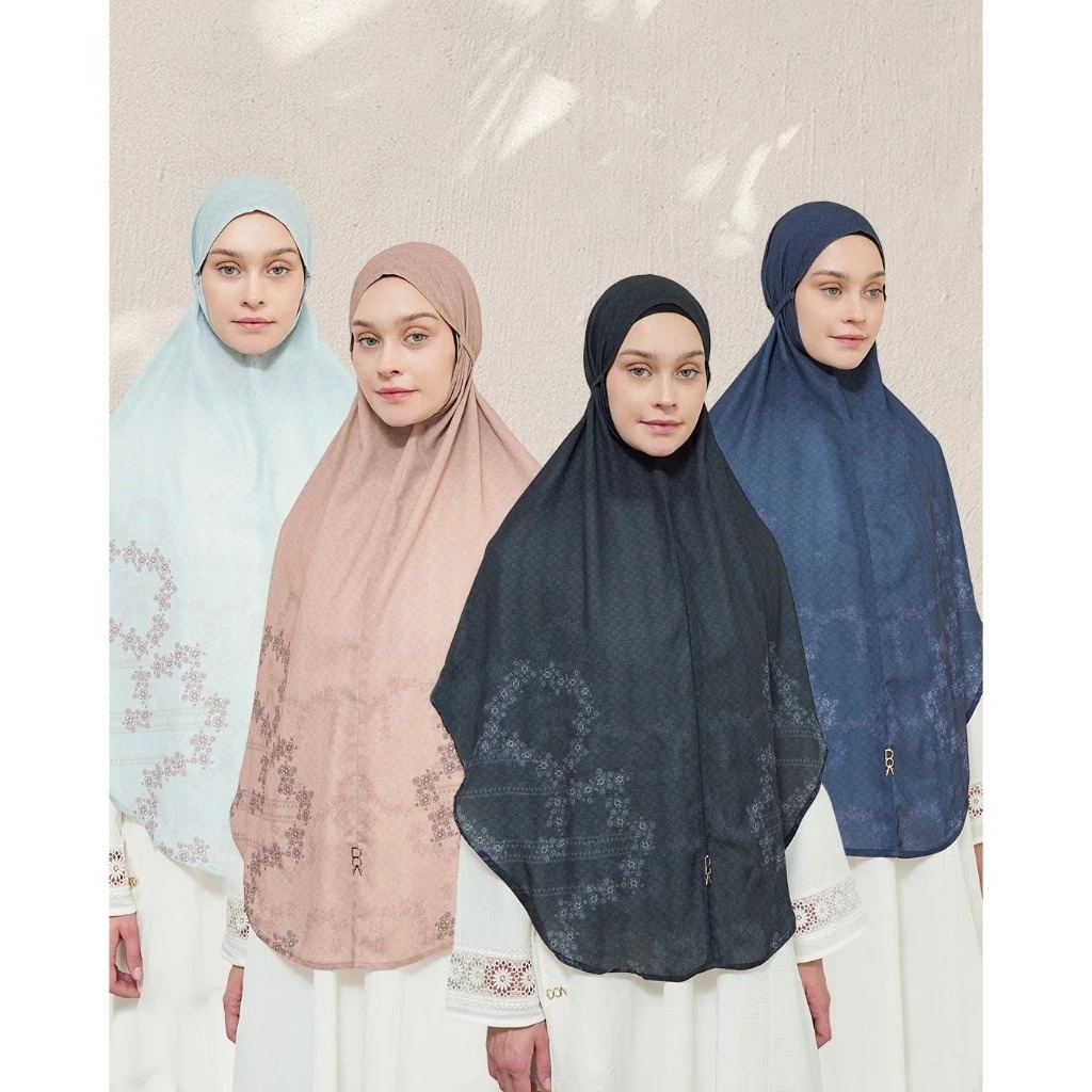 DOA INDONESIA BAITI RENJANA SYARI TIMELESS & SIMPLICITY SERIES -  BLACK, NAVY, SOFT BLUE, ASH BROWN