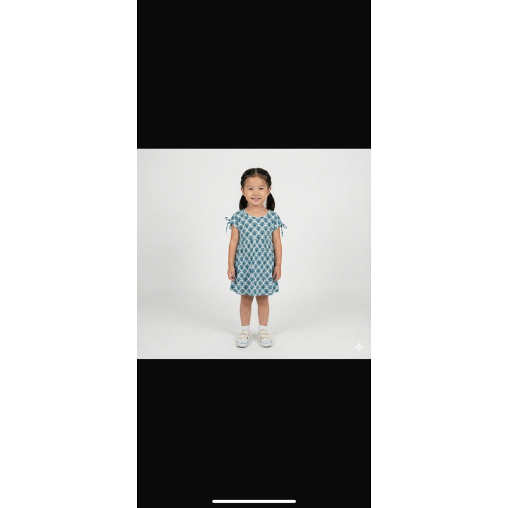 Green Dress Baby Gap (100% Original)