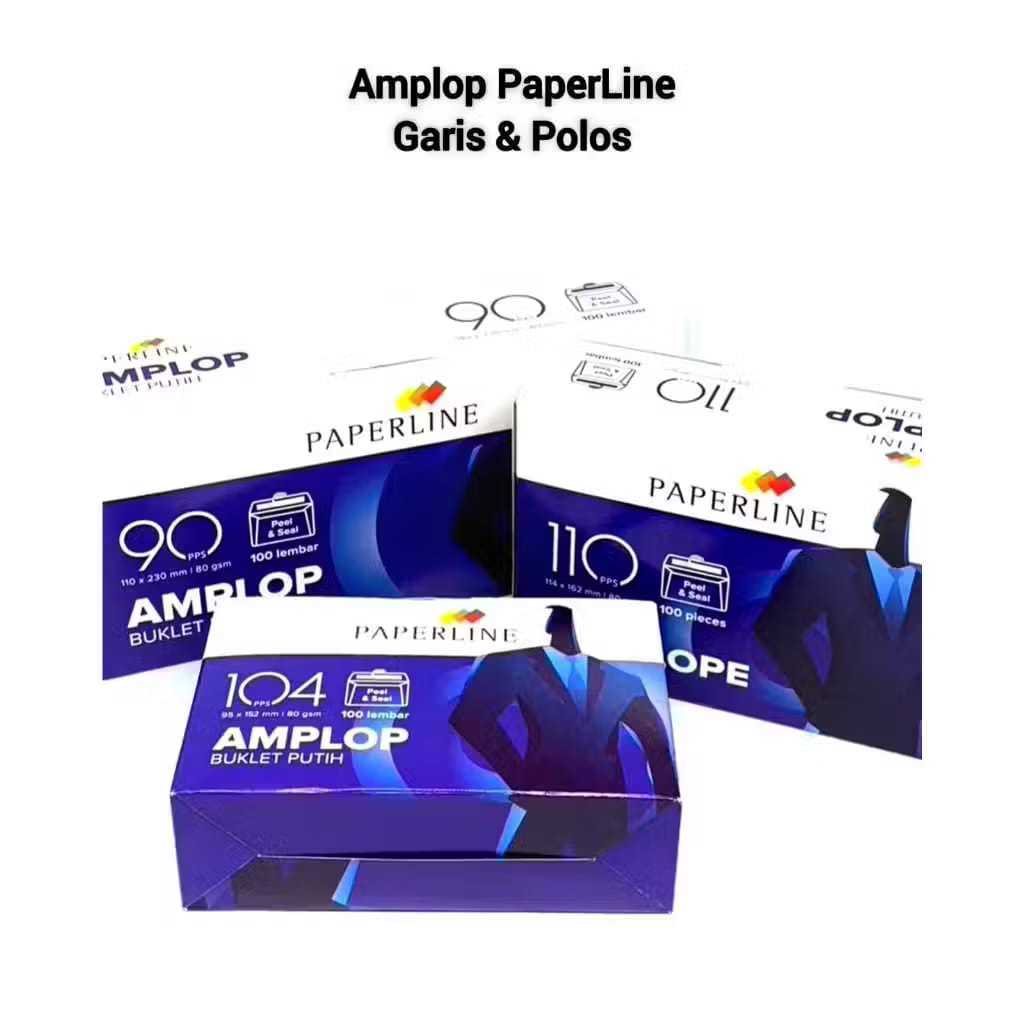 Amplop Putih Paperline Amplop Putih Paperline 90 104 110