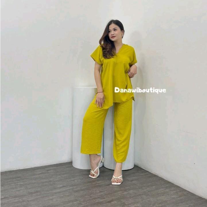 LUNA ONE SET CRINKLE AIRFLOW