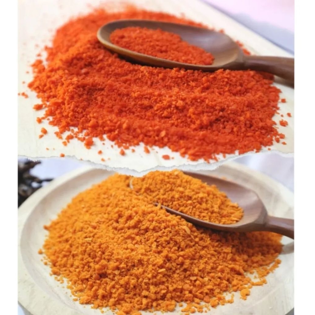 tepung roti/panir orange & merah repack 500 gr