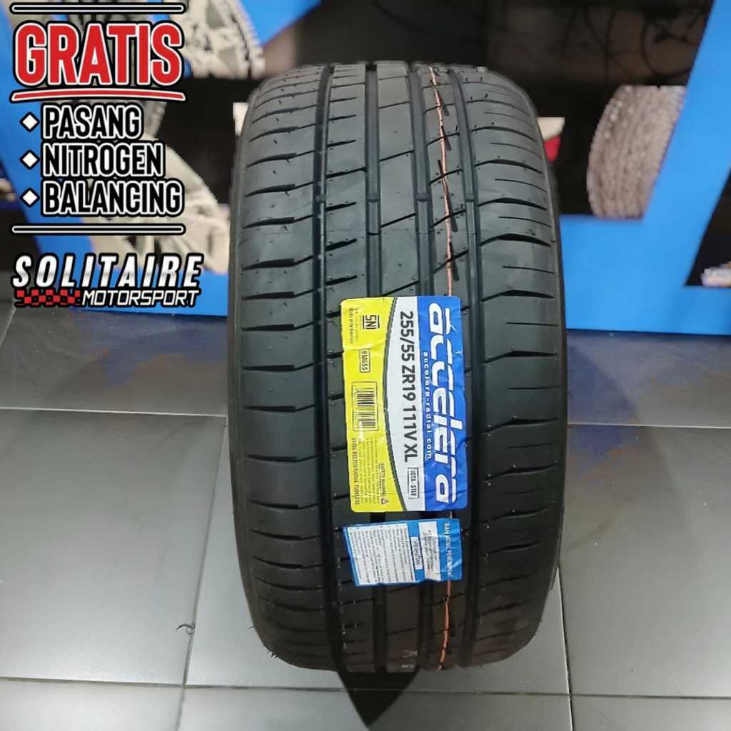 BAN ACCELERA IOTA ST68 255/55 R19 | BAN TUBLES TAPAK LEBAR | BAN BERKUALITAS 255 55 RING 19