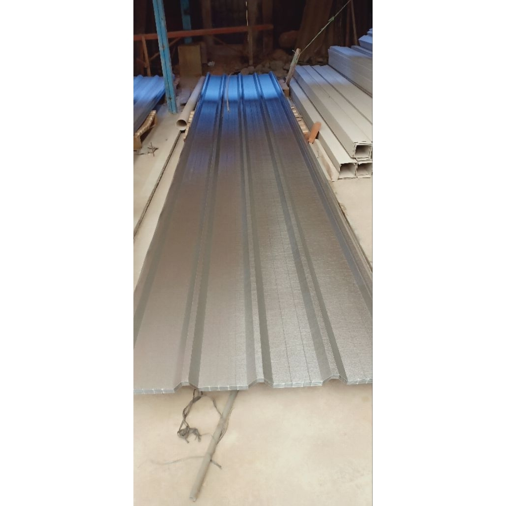 Spandek Polos 5 Meter x 0.35 MM SNI / Atap Spandek 5 Mtr x 0.35 SNI / Spandeck