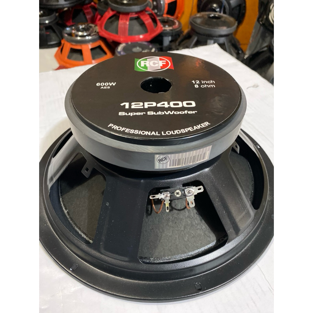 SPEAKER KOMPONEN 12 Inch /  RCF 12P400 Super Subwoofer