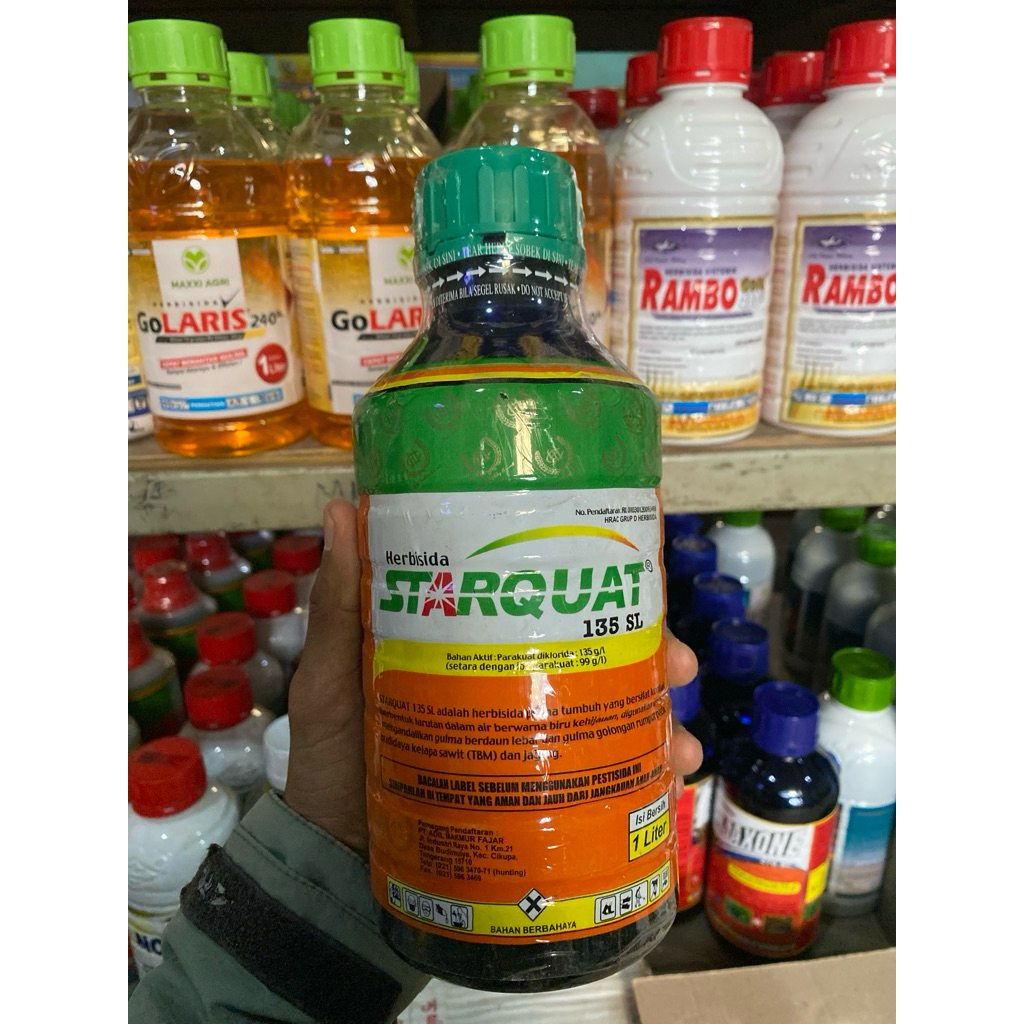 HERBISIDA KONTAK STARQUAT 135SL - 1 LITER