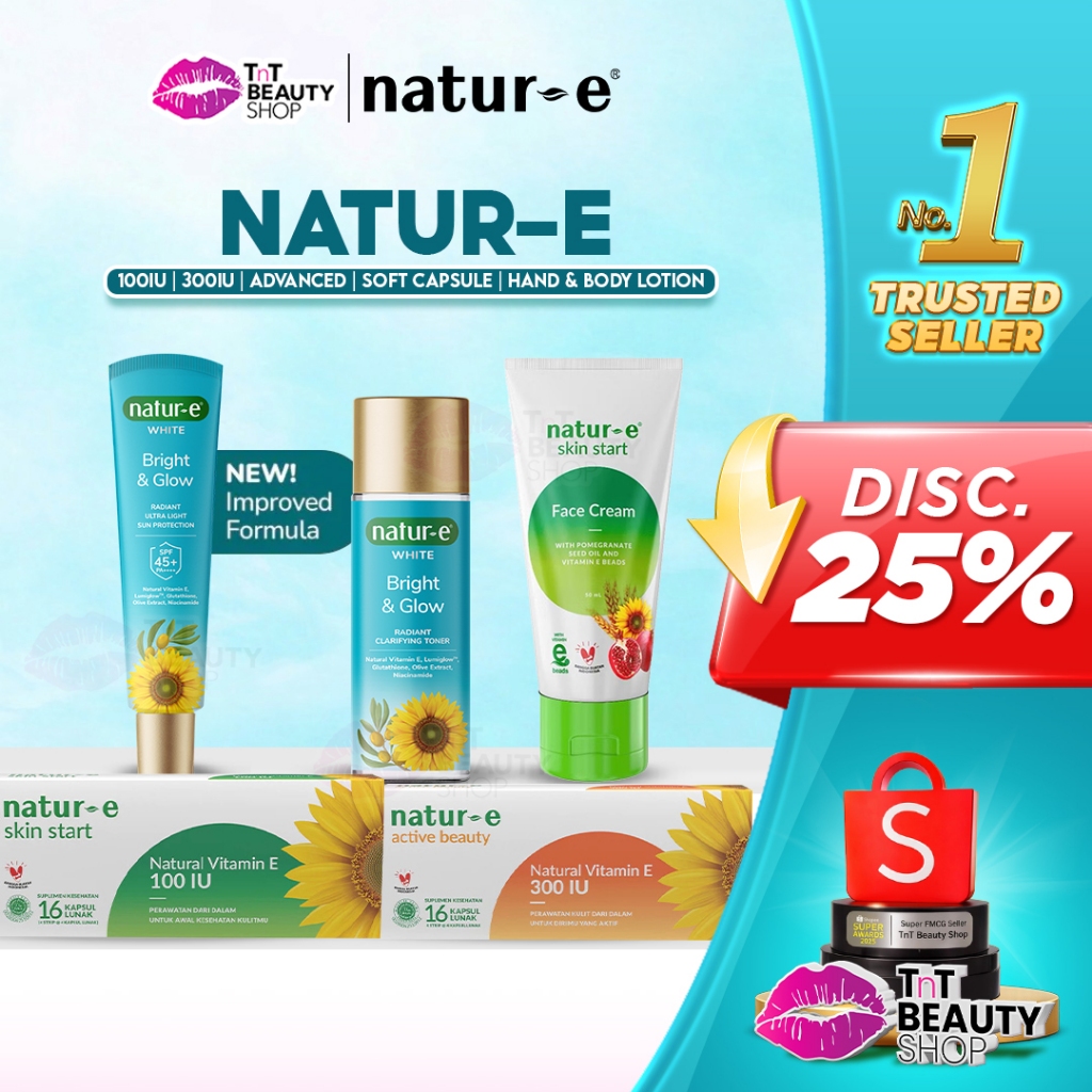 Natur-E Series - 100IU - 300IU - Advanced - Soft Capsule - Hand & Body Lotion | TnT Beauty Shop