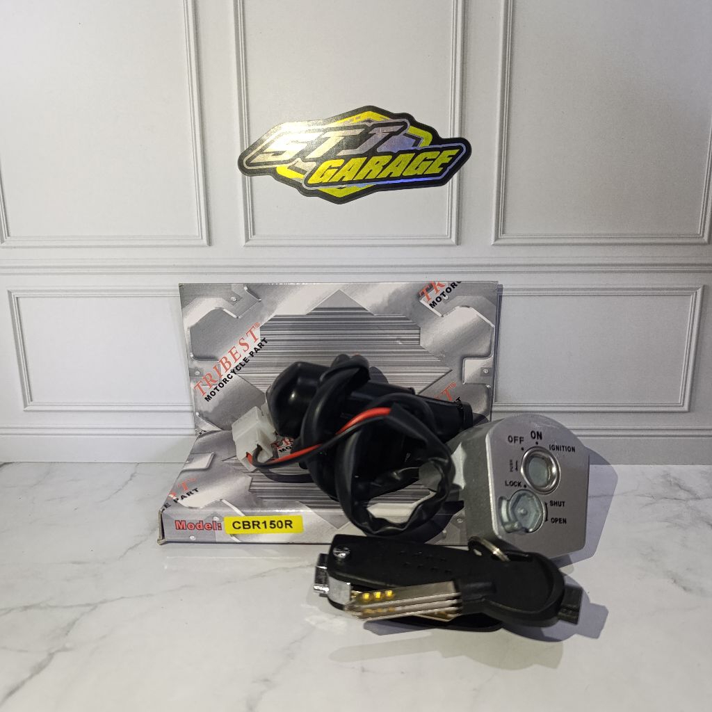 Kunci Kontak Motor Set Merk TRIBEST - Vario, Vario Techno, CBR150, Revo, Vixion