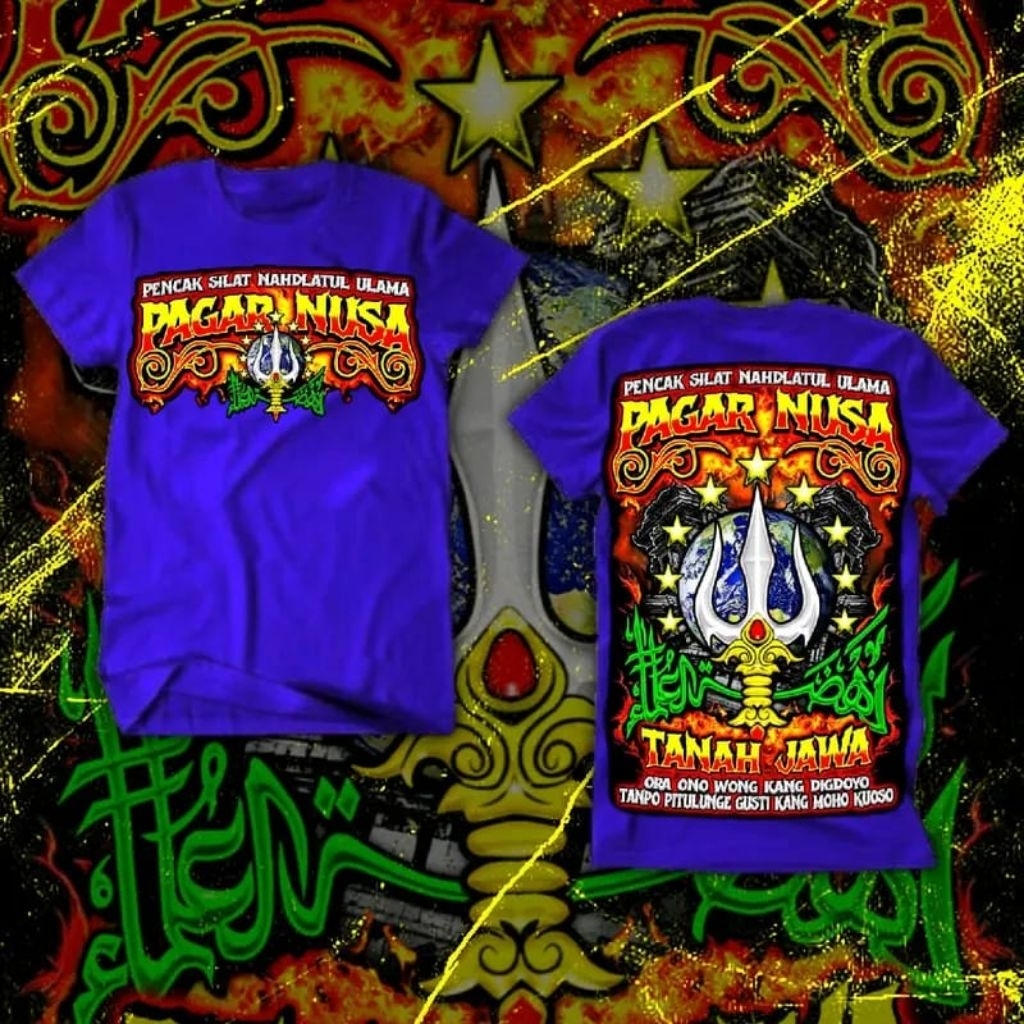kaos pagar nusa tanah jawa terbaru