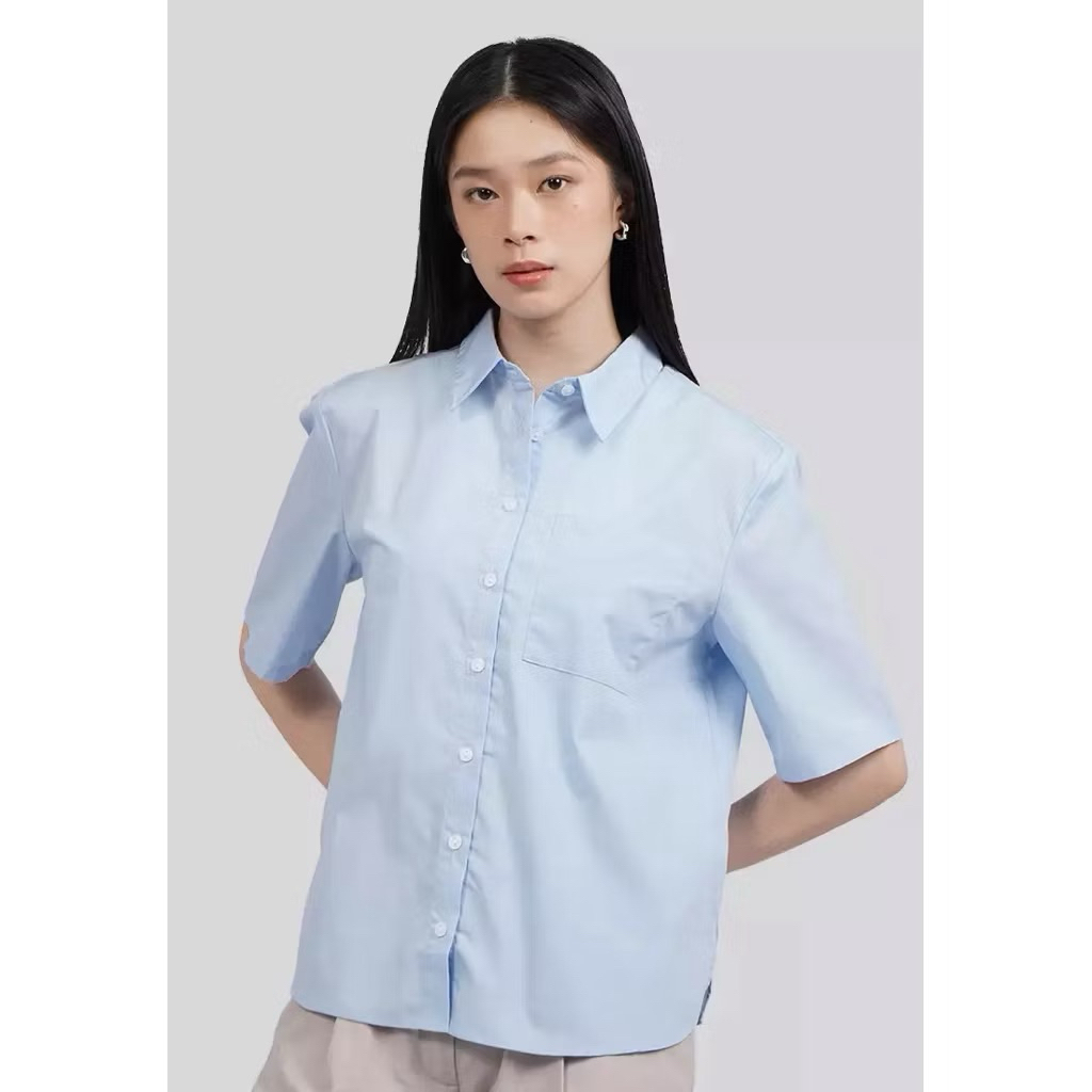 PRELOVED KEMEJA WANITA EXECUTIVE LENGAN PENDEK