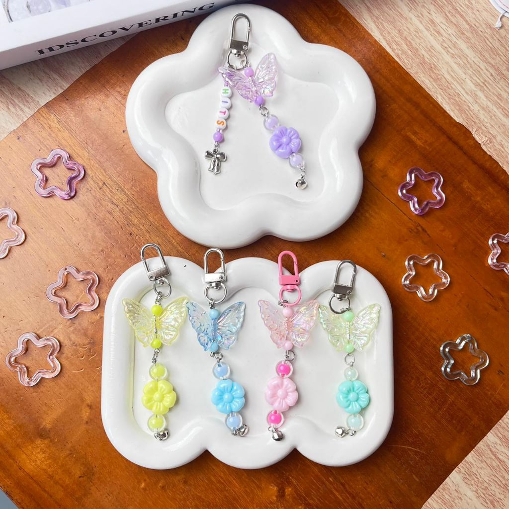 Gantungan Kunci Nama / Bagcharm Nama / Gantungan Tas Nama