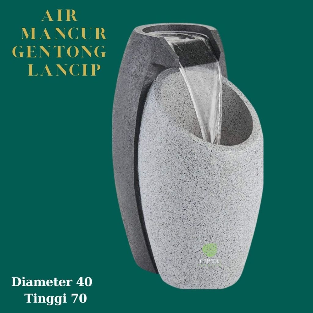 Air Mancur Gentong Miring | Air Mancur Taman | Air Mancur Indoor dan outdoor