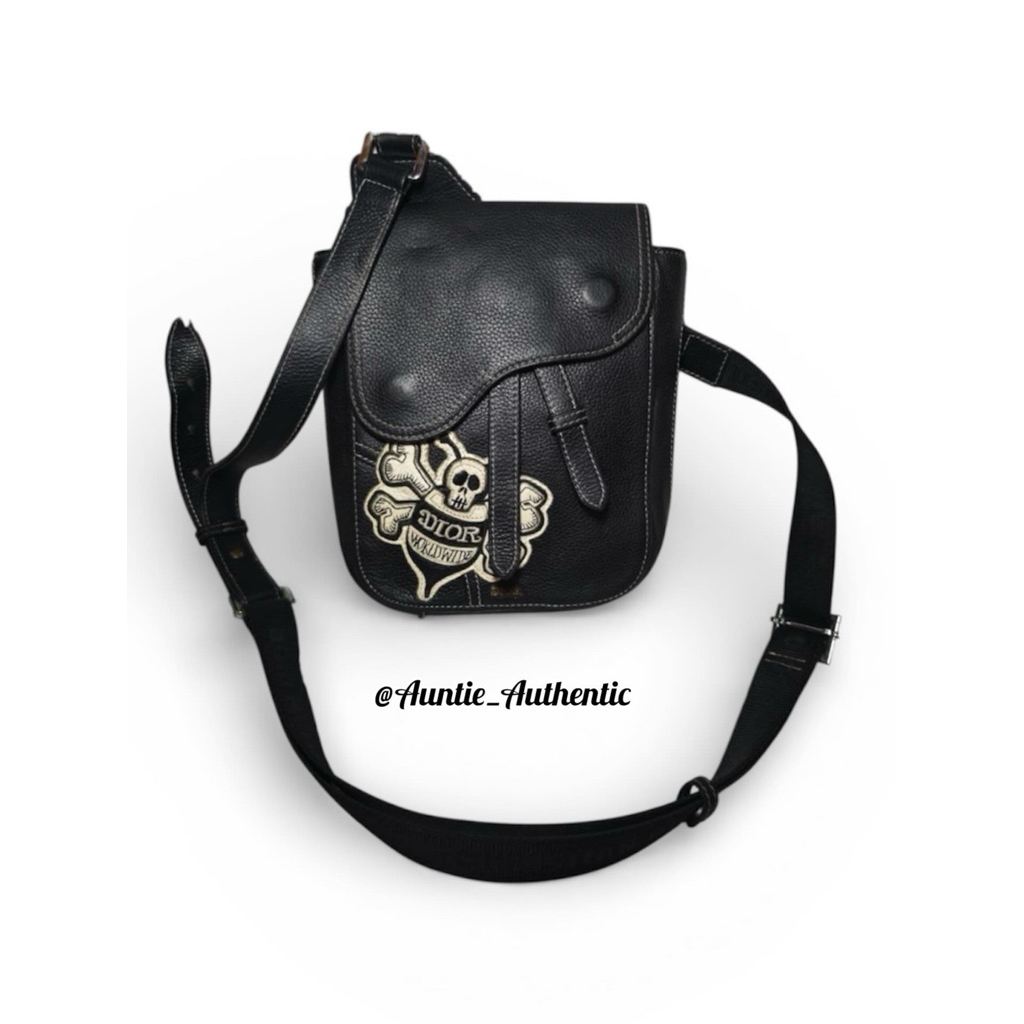 D10r Doir preloved saddle bag x shawn stussy preloved tas second