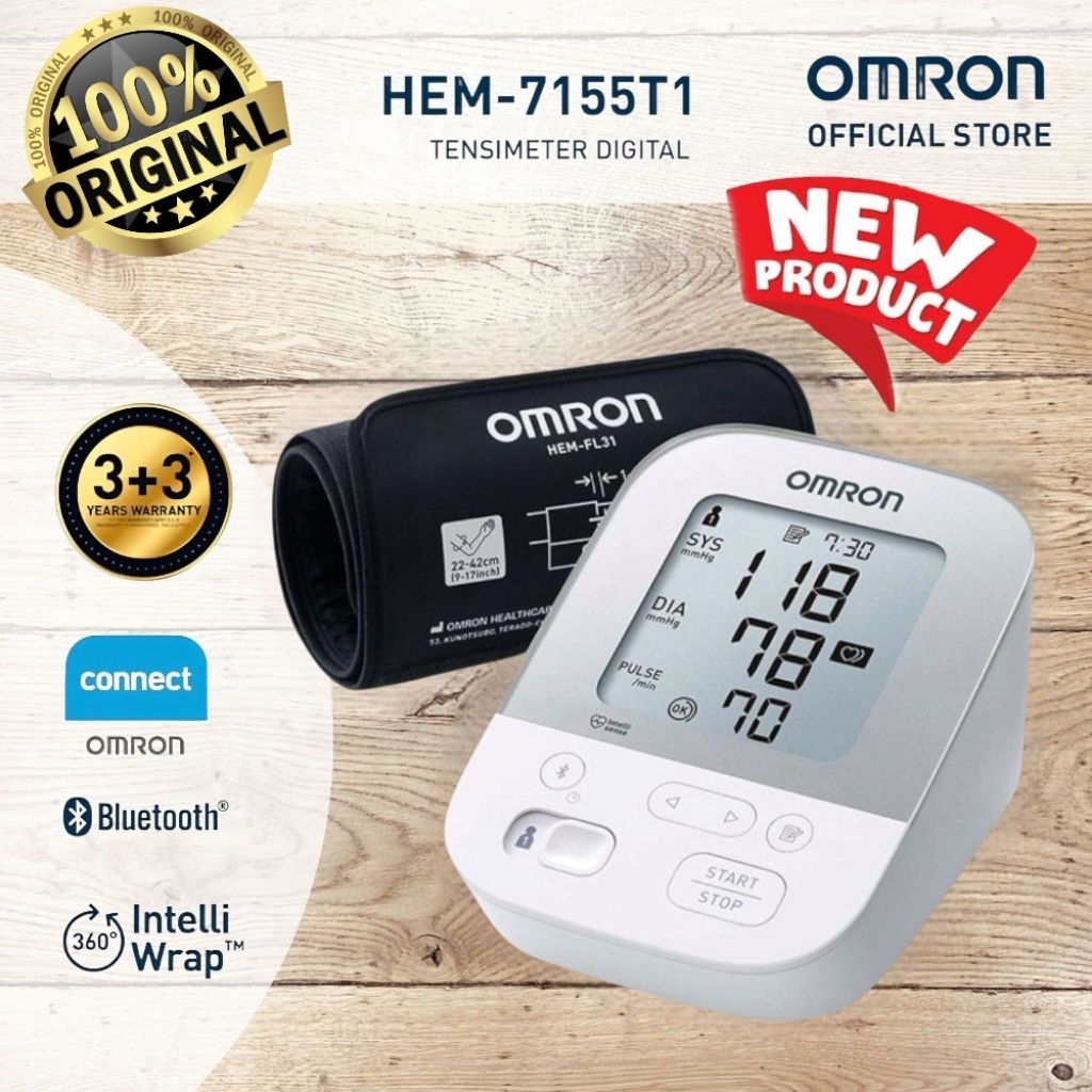 OMRON Tensimeter Digital Omron HEM-7155T - Manset Jumbo