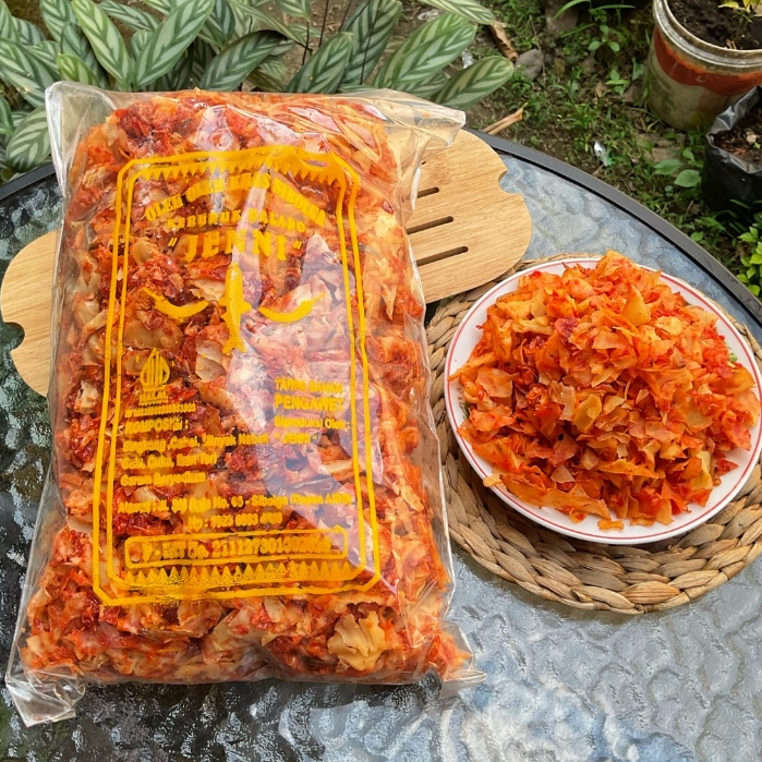 1 KG Keripik Sambal Teri Khas Sibolga
