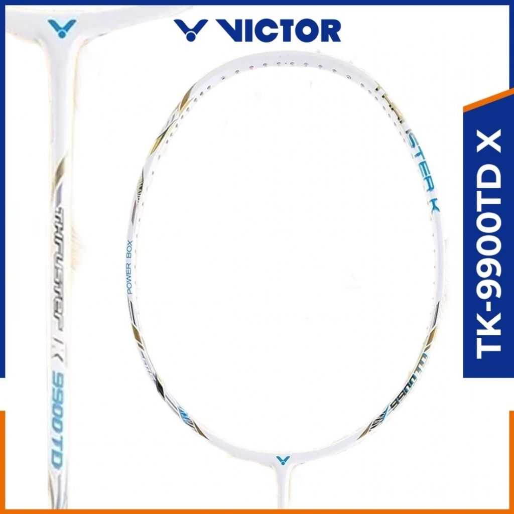 Raket Badminton THRUSTER K 9900 TD Victor / Raket Bulutangkis Victor Thruster K 9900 TD Original