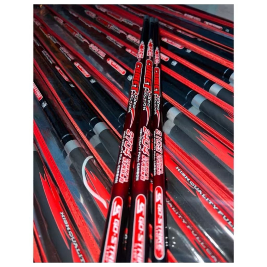 Joran tegek murah kuat red comet go strike ukuran 210,240,270