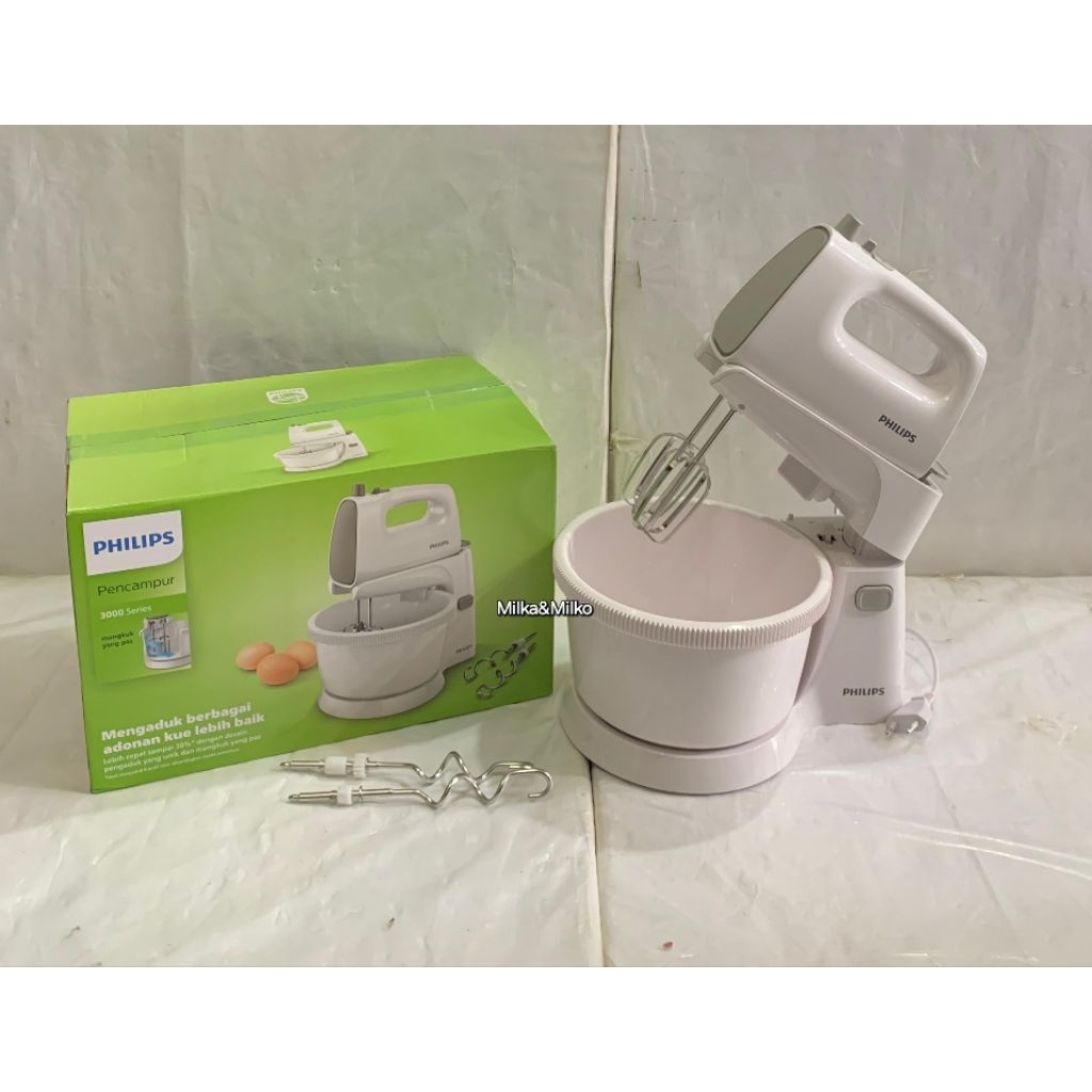 Philips HR1559 Mixer Duduk dengan 5 Kecepatan dan Turbo