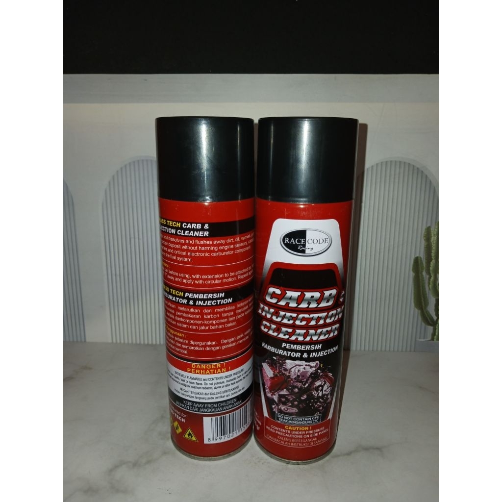 Carburator & injector cleaner untuk semua motor injektor cleaner AHASS TECH 500ML