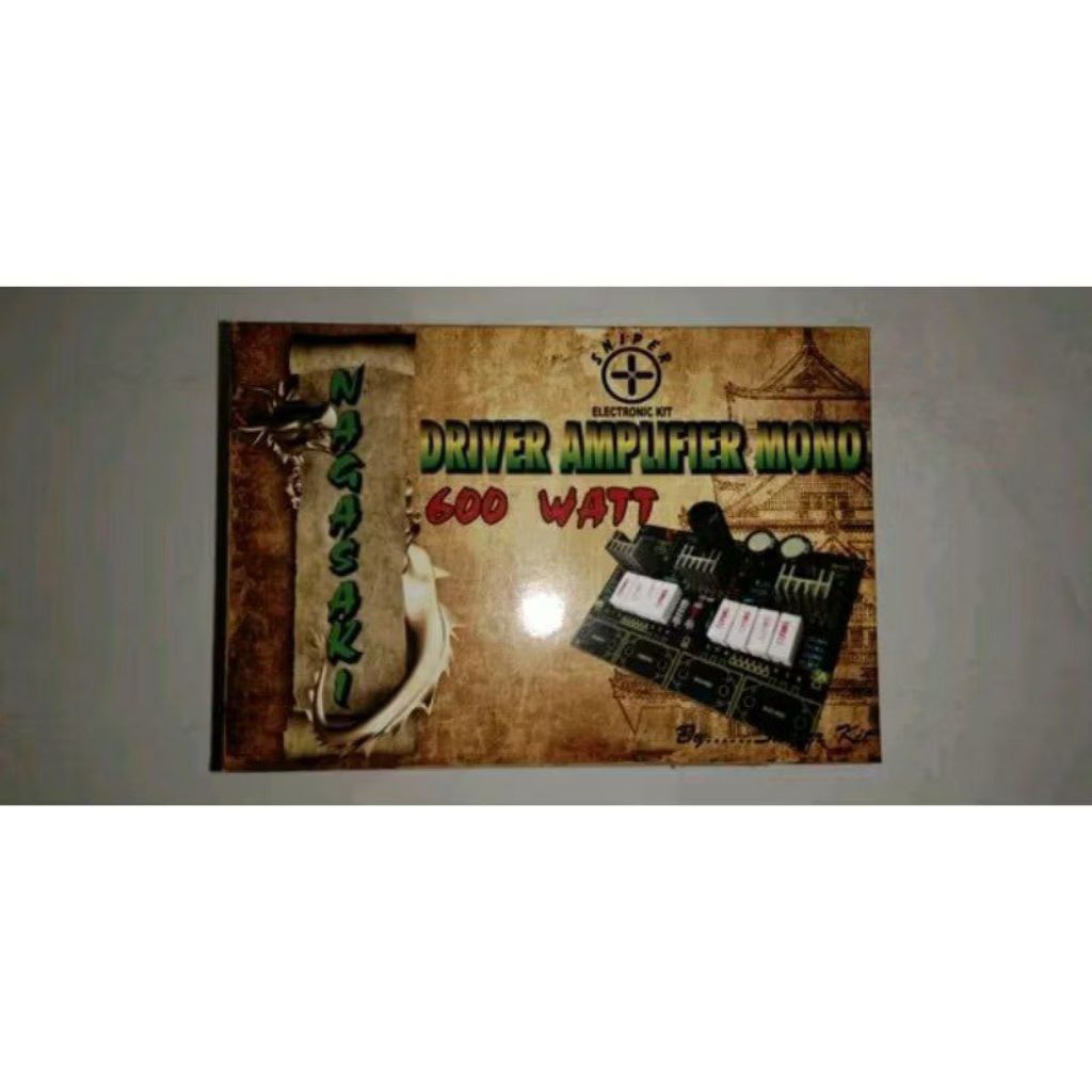 KIT DRIVER AMPLIFIER MONO 600 WATT NAGASAKI