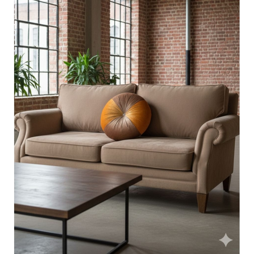 Bantal Sofa Bulat/Bantal Bulat Kombinasi D 40cm/Bantal Sofa/Bantal Maroko/Bantal Kursi