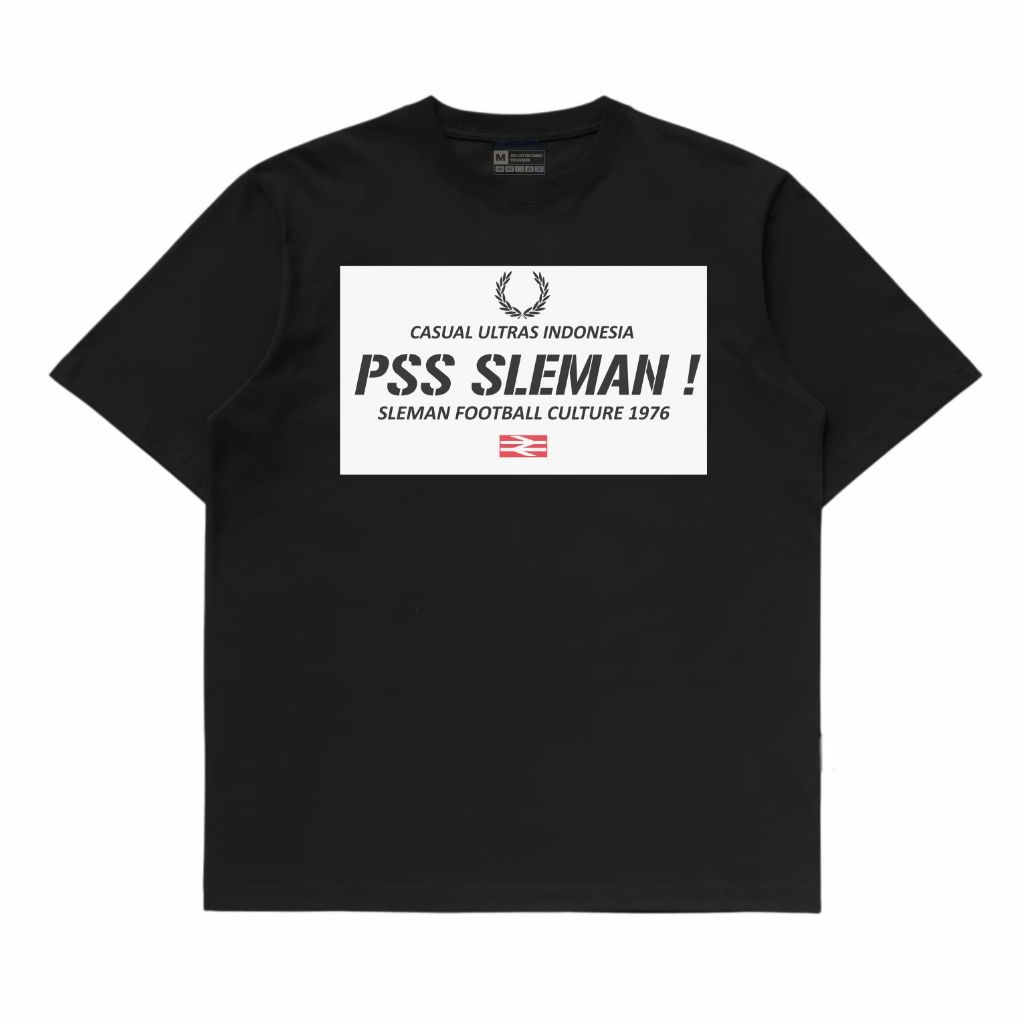 Kaos Distro Pss Sleman Casual Ultras Indonesia Bcs x Pss Football Hooligans