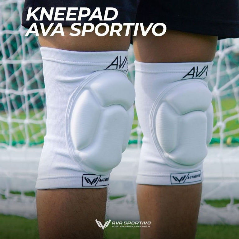 AVA Pelindung Lutut Keeper Kneepad Olahraga Volly Sepasang Knee Pad Deker Kaki Kiper Futsal
