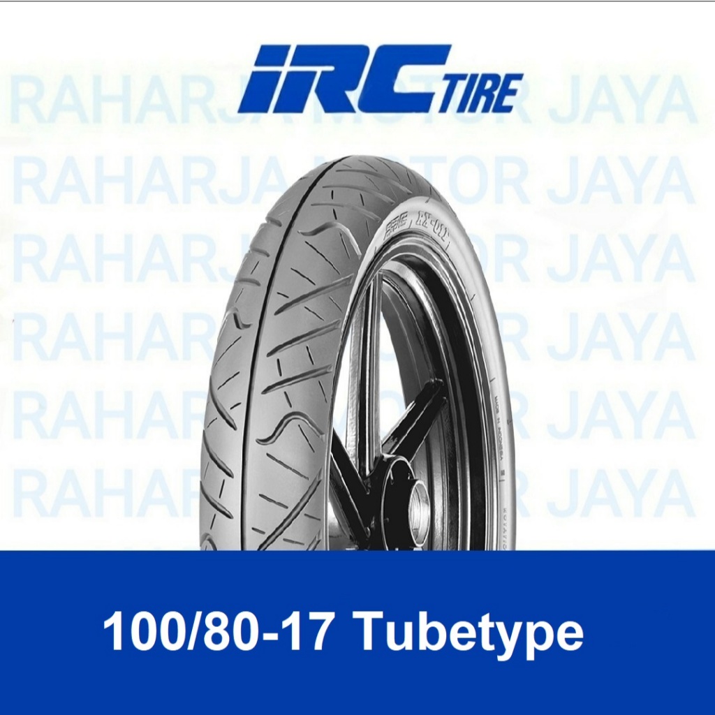 BAN MOTOR IRC 100/70-17 TUBETYPE DAN 100/80-17 TUBETYPE